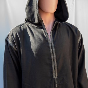Handcrafted Moroccan Wool Djellaba, Cozy Traditional Hooded Outerwear for Ramadan and Eid Handmade kaftan long dress with hood winter dress