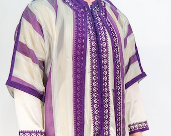 Set of 3 men's Jabador for wedding,Eid, Ramadan, Party, Nikah. men's kaftan. moroccan groom outfit. Nikah & Eid outfit, Muslim Gifts.