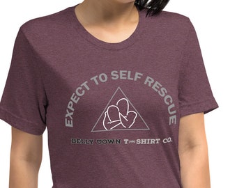 Expect to Self Rescue Jiu Jitsu Unisex t-shirt