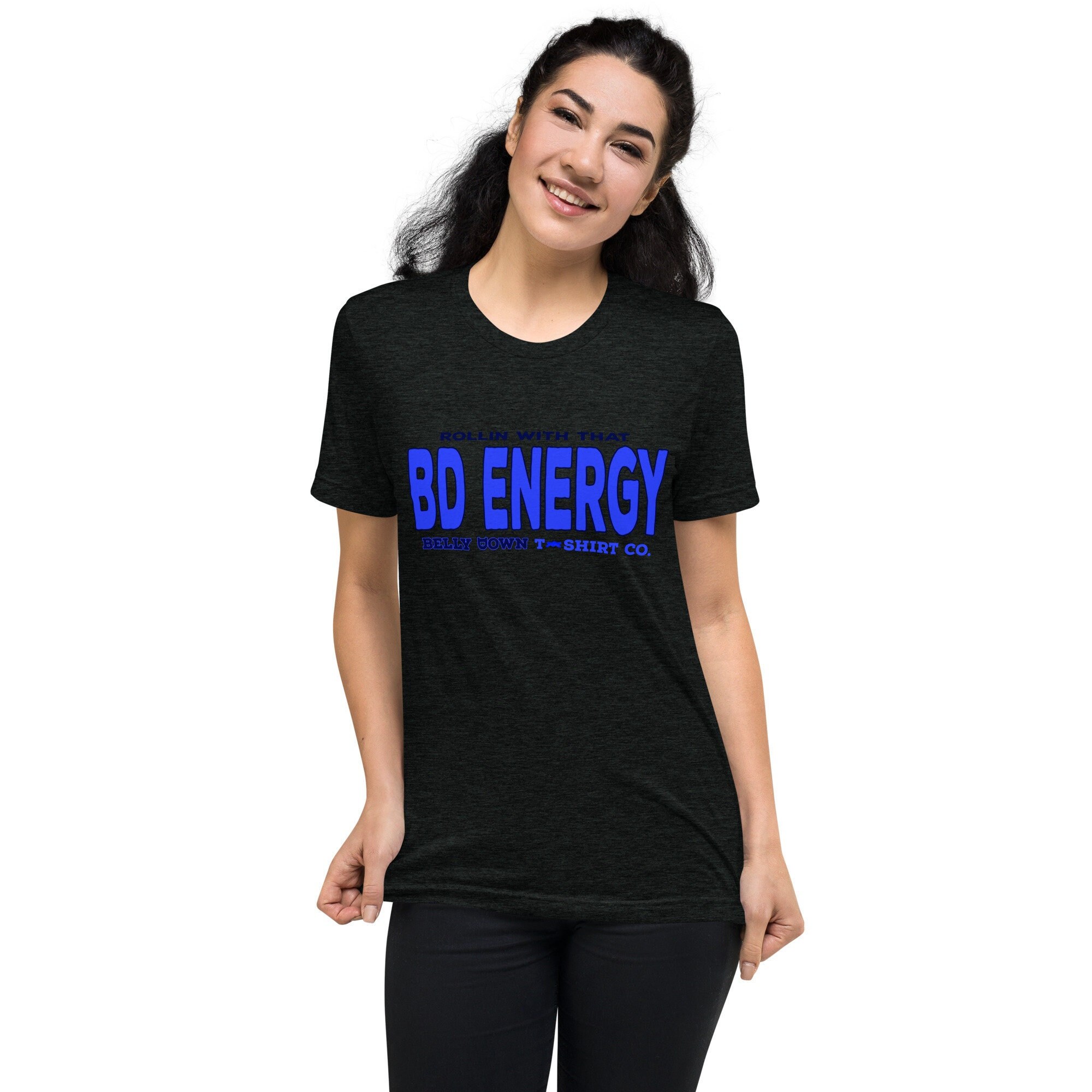 Funny BD Energy Jiu Jitsu SUPER SOFT Tr-Blend Unisex Short Sleeved T-Shirt
