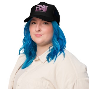OneLife Fitness & Barbell Foam trucker hat