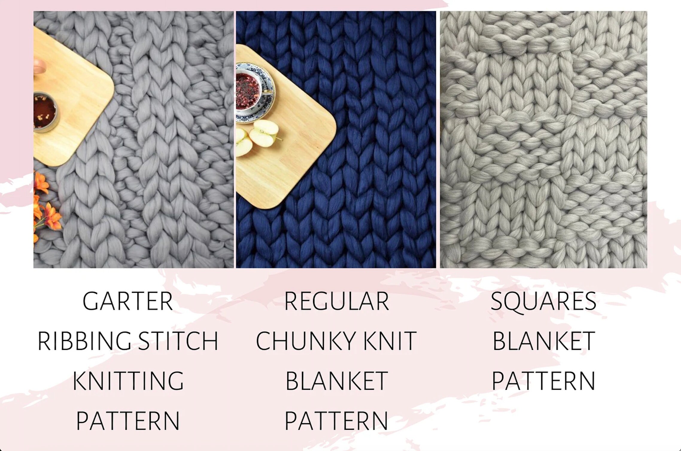 Chunky Knit Merino Wool Weighted Blanket Christmas Gift Etsy UK