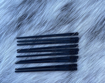 Two Prong Lacing Needles - 10 pack, Lacing Needles, Crafting Leather Needles, Leather Needles