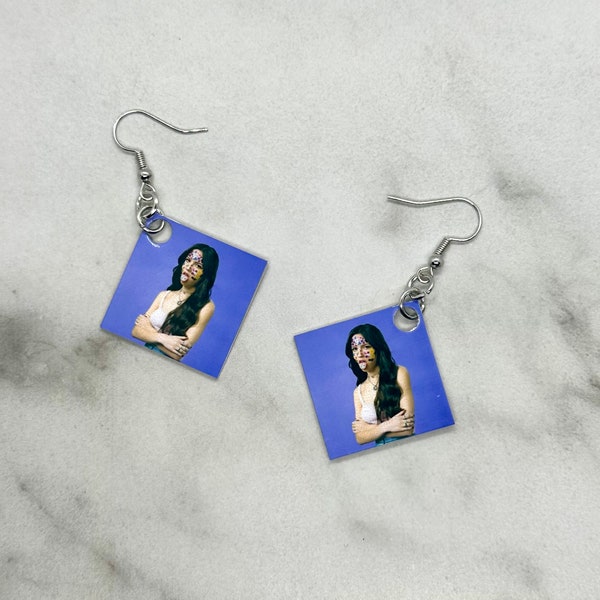 Olivia Rodrigo Sour Album Cover Earrings