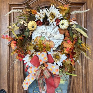 Hello Fall wreath