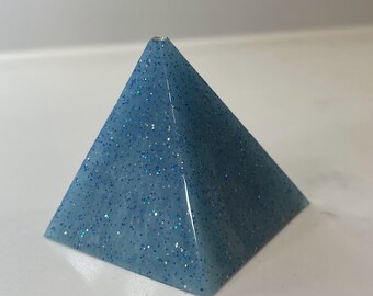Solid Blue Pyramid