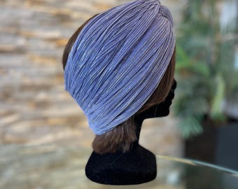 Turban à scratch, fait main. Bandeau, tendance, mode, bonnet, turban, accessoires, femme, cheveux, chimio, alopécie.