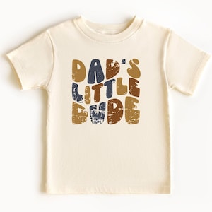 Dad&#39;s Little Dude Toddler Shirt, New Dad Gift, Father&#39;s Day Shirt, Daddy&#39;s Boy, Daddy&#39;s Girl, New Baby Gift, Cute Kids Shirt, Cute Onesies®