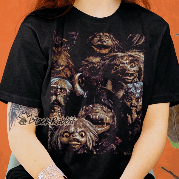 Labyrinth Goblins 1986 Retro Vintage Fantasy Movie Unisex Classic T-Shirt