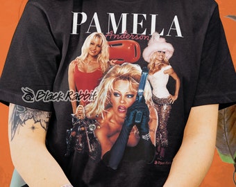 Pamela Anderson 90s Retro Vintage Bootleg Unisex Classic T-Shirt