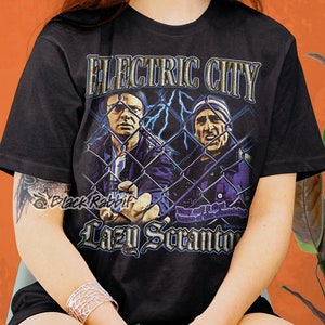 The Office Electric City Lazy Scranton Retro Vintage Bootleg Rap Unisex Classic T-Shirt