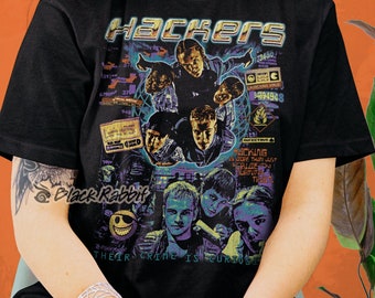 Hackers 1995 Their Crime Is Curiosity Retro Vintage 90s Unisex Classic T-Shirt