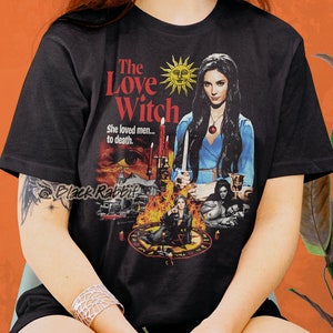 The Love Witch She Loved Men To Death Retro Vintage Unisex Classic T-Shirt