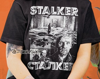 Camiseta clásica Stalker 1979 Retro Vintage Ciencia ficción años 70 unisex