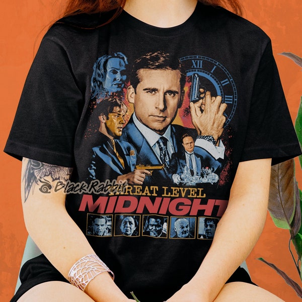 The Office Threat Level Midnight Retro vintage T-shirt classique unisexe