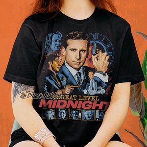 The Office Threat Level Midnight Retro Vintage Unisex Classic T-Shirt