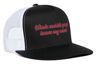 Pearl X Whole Worlds Gonna Know My Name Snapback Hat Cap