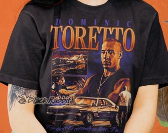 The Fast And The Furious Dominic Toretto Retro Vintage Bootleg Unisex Classic T-Shirt