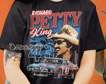 Richard Petty The King 43 90s Recreation Retro Vintage Bootleg Unisex Classic T-Shirt