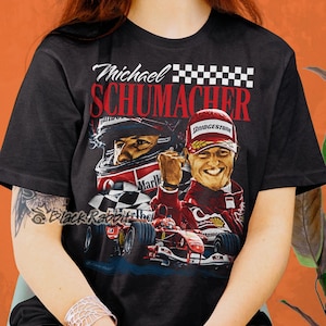 Michael Schumacher 90s Racing Y2K Retro Vintage Unisex Classic T-Shirt