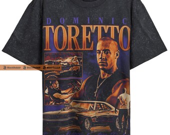 The Fast and the Furious Dominic Toretto Retro Vintage Bootleg