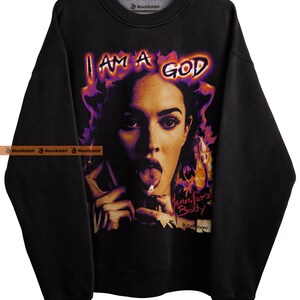 Jennifer's Body I Am A God Megan Fox Horror Movie Retro Vintage Bootleg Unisex Classic T-Shirt Crewneck Sweatshirt - Black
