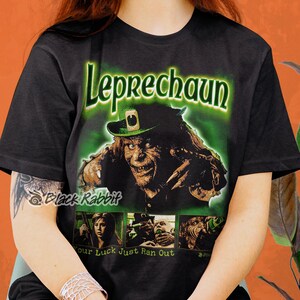 Leprechaun Your Luck Just Ran Out 90s Horror Movie Retro Vintage Bootleg Unisex Classic T-Shirt