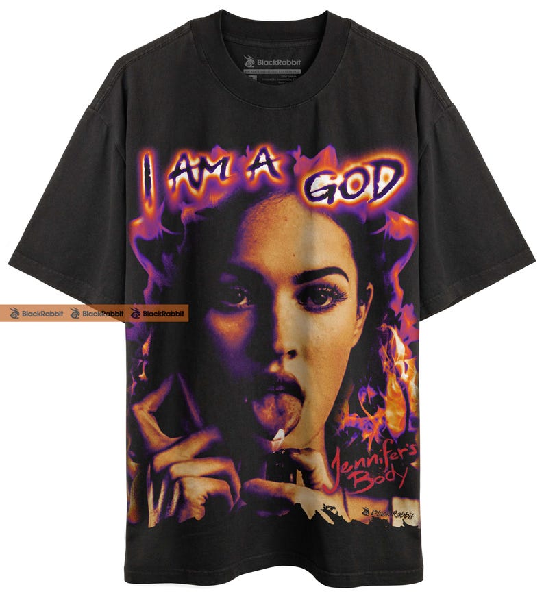 Jennifer's Body I Am A God Megan Fox Horror Movie Retro Vintage Bootleg Unisex Classic T-Shirt