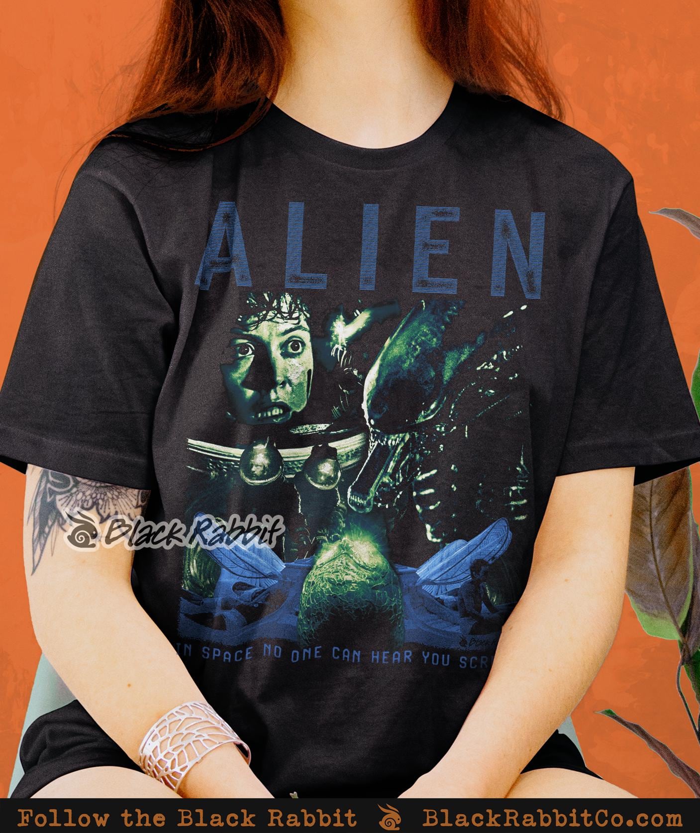 Alien in Space No Once Can Hear You Scream 1979 Retro Sci-fi