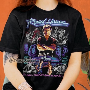 Road House Patrick Swayze 80s Retro Vintage Unisex Classic T-Shirt