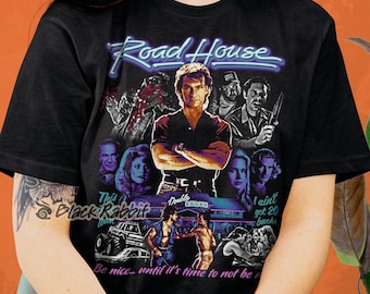 Road House Patrick Swayze Rétro vintage des années 80 T-shirt classique unisexe