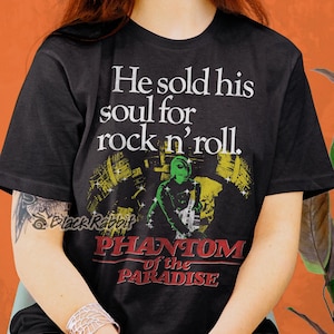 Phantom of The Paradise He Sold His Soul For Rock n Roll Unisex Classic T-Shirt