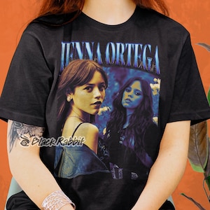 Jenna Ortega Retro Vintage Bootleg Unisex Classic T-Shirt