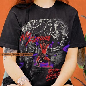 Return of the Living Dead Officially Licensed No Future Unisex Classic T-Shirt