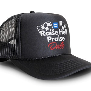 Raise Hell Praise Dale Trucker Hat Retro 90s Snapback Cap