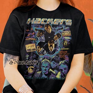 Hackers 1995 Their Crime Is Curiosity Retro Vintage 90s Unisex Classic T-Shirt