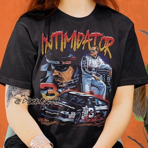 Dale Earnhardt Intimidator Raise Hell Praise Dale 90s Recreation Retro Vintage Bootleg Unisex Classic T-Shirt
