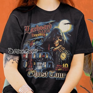 Ich denke, Sie sollten Larboard Oaks Ghost Tour verlassen Tim Robinson Retro Vintage Unisex Classic T-Shirt