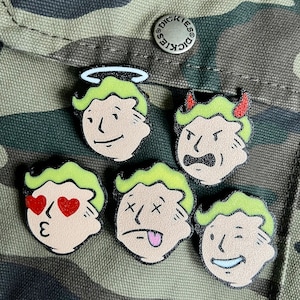 Fallout Vault Boy Pins