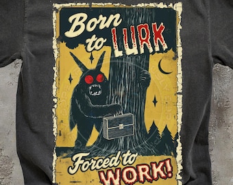 Camiseta de la película de terror Mothman: Divertida camiseta espeluznante de Halloween