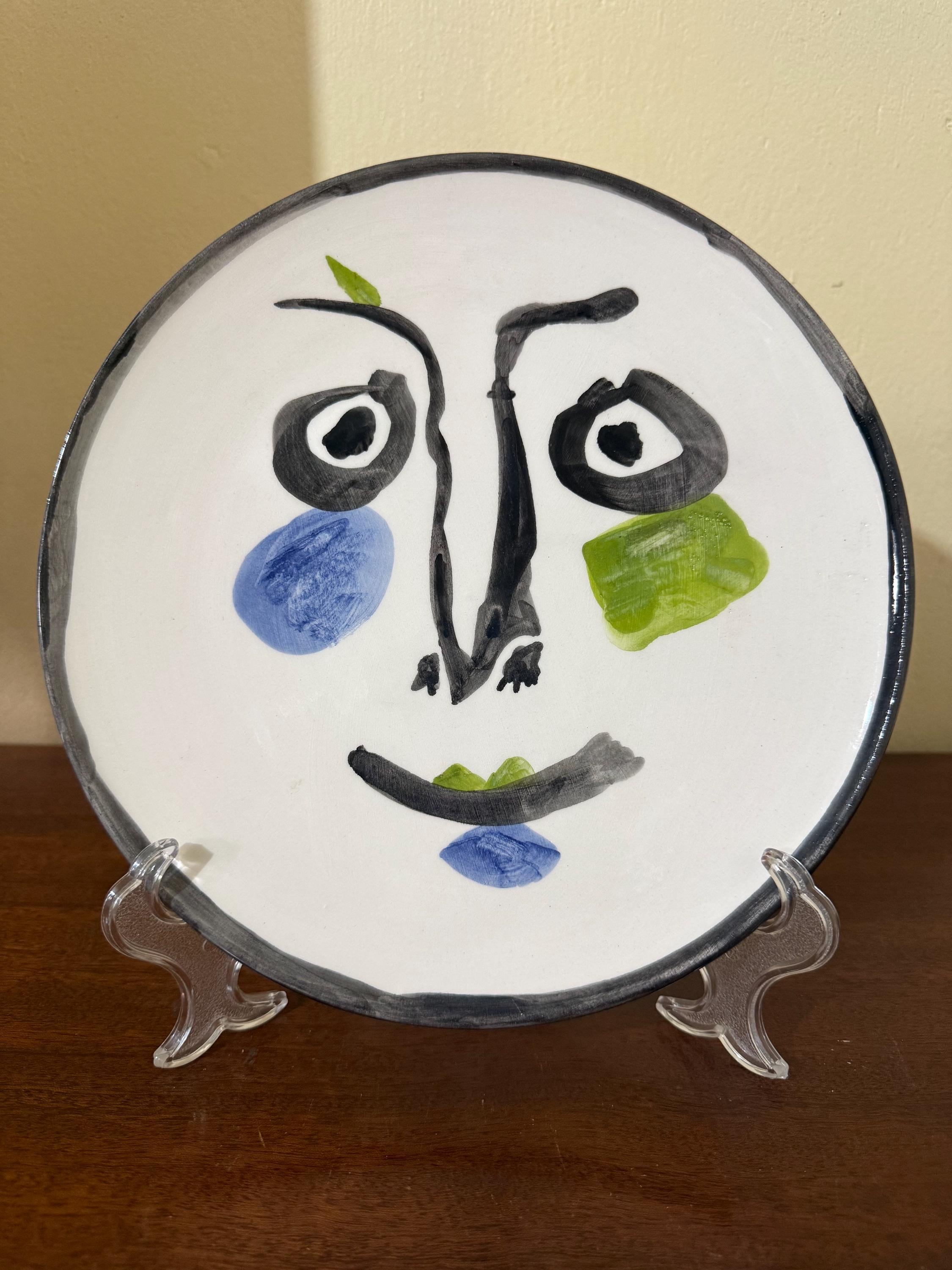 Miro ceramic plate - Etsy Nederland Miro ceramic plate - Etsy Nederland