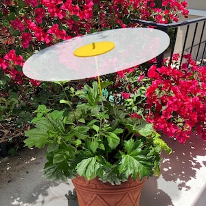 Set/3 20&quot;D ShadeDots FREE Shpg, Made in USA Original plant shade cover plant shade umbrella disk No Rigging sunshade sun block garden shade