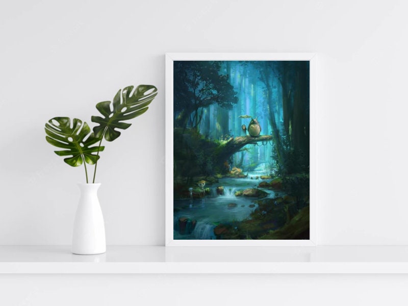 Studio Ghibli Print Studio Ghibli Wall Art Studio Ghibli - Etsy
