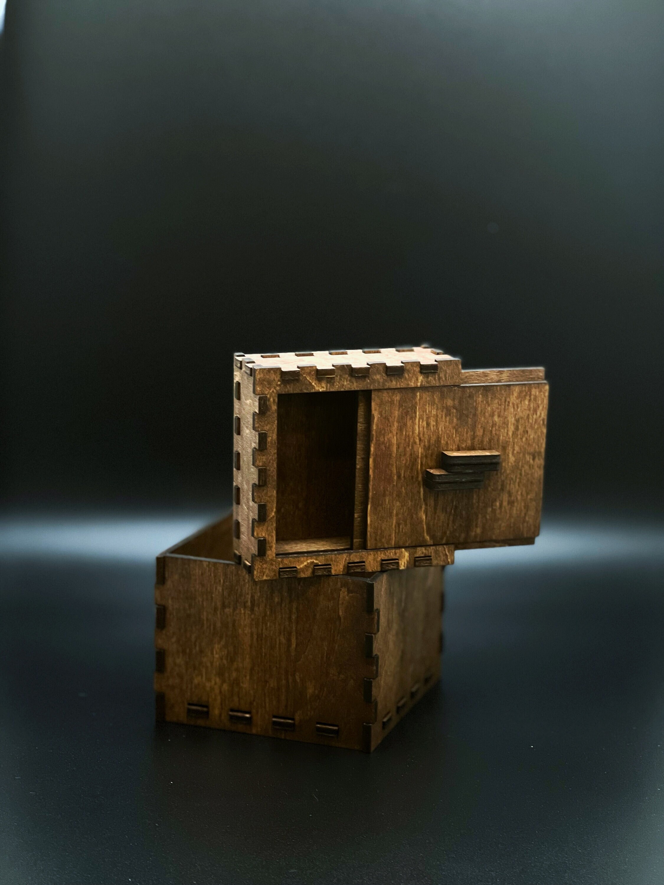 Keepsake Puzzle Box Fun Solvable Box Secret Compartment Etsy