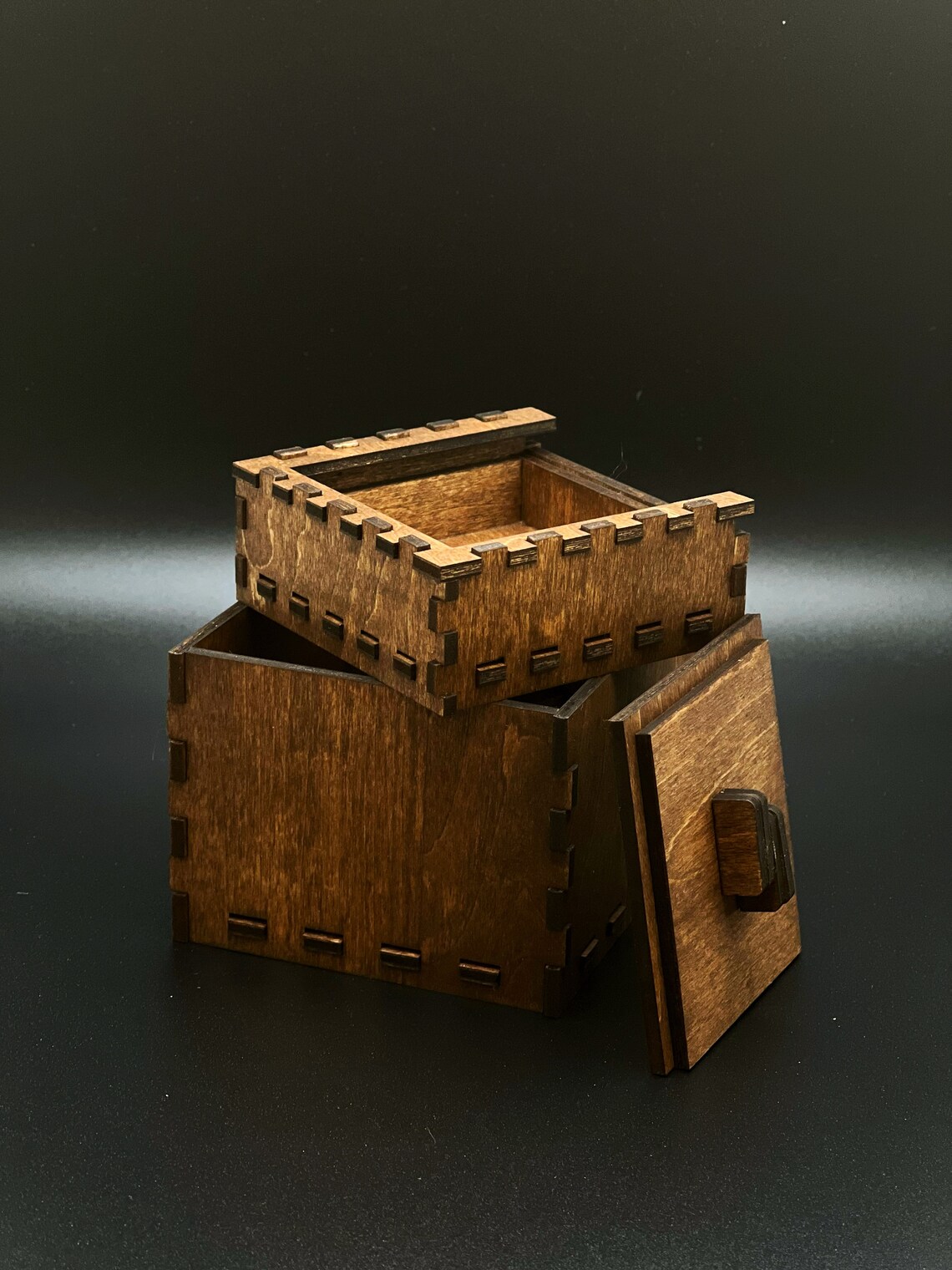 Keepsake Puzzle Box Fun Solvable Box Secret Compartment Etsy