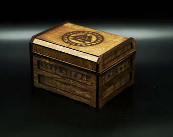 Secrets of Valhalla Box | Mystery Jewelry Box | Secret Compartment Keepsake