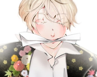 Custom Anime Commission (Head Potrait Full Colour)-For OC, selfpotrait, fanart