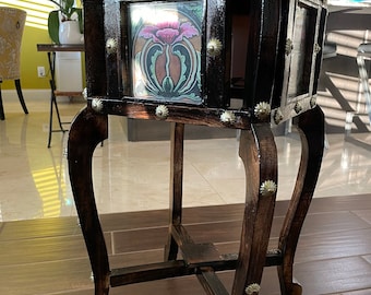 Handmade Accent End Table