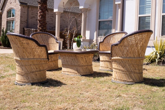 Bamboo and cane furniture discount