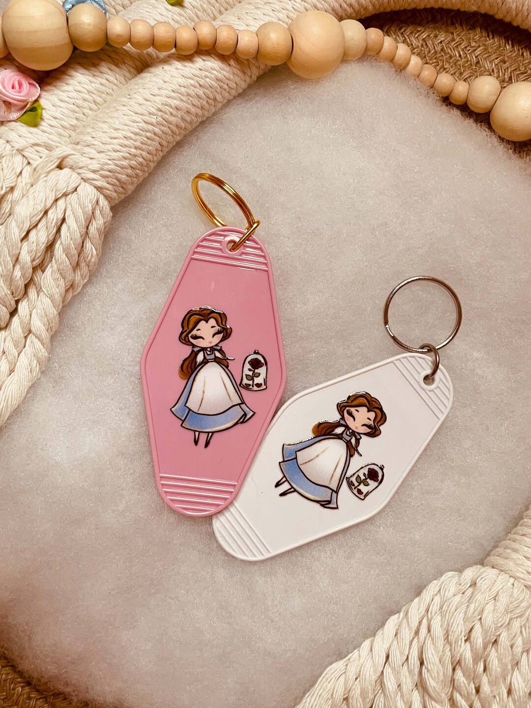 Bell Keychains Etsy